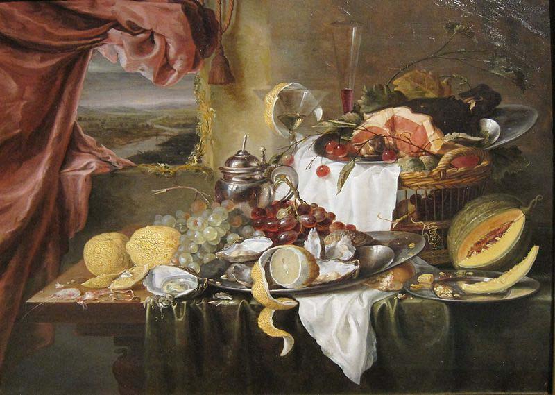 Laurens Craen Still Life with Imaginary View